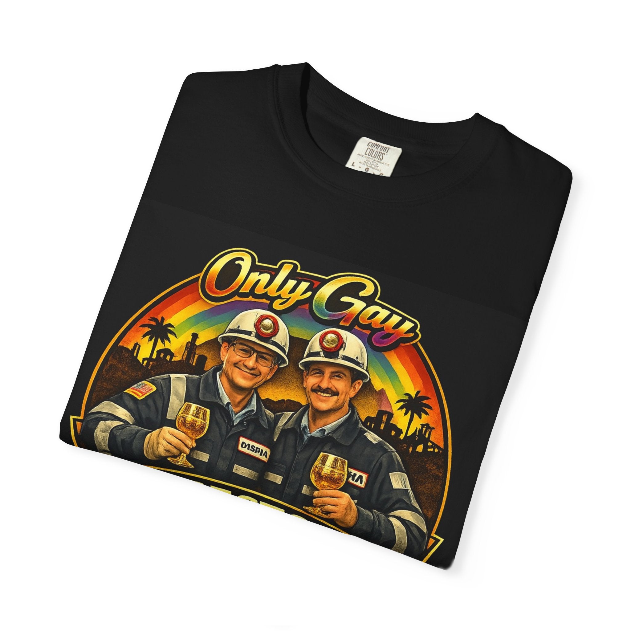 Inspectors Wright IPA T-Shirt — "Only Gay" Vintage Beer Label Tee