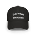 Low Profile Baseball Cap — "Dodge The Father, Ram The Daughter" Dad Joke Hat