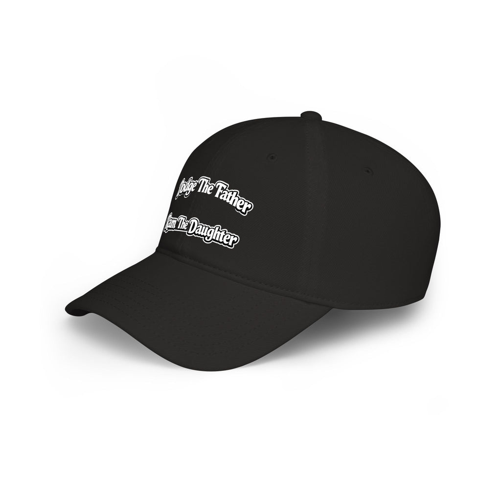 Low Profile Baseball Cap — "Dodge The Father, Ram The Daughter" Dad Joke Hat